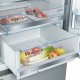 Bosch Serie 4 KGE36EI4P frigorifero con congelatore Libera installazione 302 L Acciaio inox 5