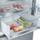 Bosch Serie 4 KGE366I4P frigorifero con congelatore Libera installazione 302 L Acciaio inossidabile 5