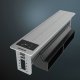 Siemens iQ700 LF16VA170 cappa aspirante Aspirazione verso il basso Acciaio inox 600 m³/h 5