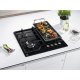 Electrolux Table Gaz Nero Da incasso Gas 4 Fornello(i) 3