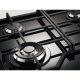 Electrolux Table Gaz Nero Da incasso Gas 4 Fornello(i) 5