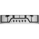Electrolux KGS7536X piano cottura Acciaio inox Da incasso 75 cm Gas 5 Fornello(i) 5