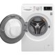 LG F104J8JH2W lavasciuga Libera installazione Caricamento frontale Nero, Cromo, Bianco 5
