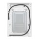 LG F104J8JH2W lavasciuga Libera installazione Caricamento frontale Nero, Cromo, Bianco 7
