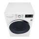 LG F104J8JH2W lavasciuga Libera installazione Caricamento frontale Nero, Cromo, Bianco 9