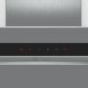 Bosch DWK67BM60 cappa aspirante Cappa aspirante a parete Nero, Metallico 400 m³/h 5