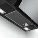 Bosch DWK67BM60 cappa aspirante Cappa aspirante a parete Nero, Metallico 400 m³/h 8