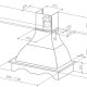 FABER S.p.A. West 90 Cappa aspirante a parete Bianco 420 m³/h 3