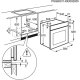 Electrolux EZB3430AOK forno 57 L A Nero 5