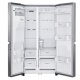 LG GSL461ICEZ frigorifero side-by-side Libera installazione 601 L F Grigio, Acciaio inox 3
