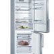 Bosch Serie 4 KGE49EI4P frigorifero con congelatore Libera installazione 412 L Acciaio inox 3