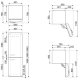 Smeg FAB32RBE3 frigorifero con congelatore Libera installazione 331 L Blu 3