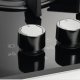 Electrolux EGG7525K Nero Da incasso 75 cm Gas 5 Fornello(i) 3