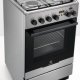 Electrolux EKK54953OX cucina Elettrico Gas Nero, Acciaio inox 4