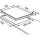 Electrolux KGS6454SX piano cottura Acciaio inox Da incasso Gas 4 Fornello(i) 4