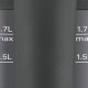Bosch TWK3A037GB bollitore elettrico 1,7 L 3000 W Grigio, Rosso 4