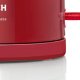 Bosch TWK3A037GB bollitore elettrico 1,7 L 3000 W Grigio, Rosso 9