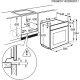 Electrolux EOC95651BX forno 74 L 3500 W Acciaio inox 3