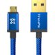 XtremeMac 213600 cavo USB 1,2 m USB A Micro-USB A Blu 7