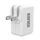 Kanex K160-1297-BK Caricabatterie per dispositivi mobili Nero, Bianco AC Ricarica rapida Interno 3