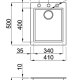 Elleci LMQ10071 lavello Metaltek 3