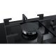 Bosch Serie 6 PPS7A6M90 piano cottura Nero Da incasso Gas 5 Fornello(i) 5