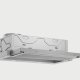 Bosch Serie 4 DFL064A51 cappa aspirante Semintegrato (semincassato) Metallico 420 m³/h 3