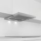 Bosch Serie 6 DFS067E51 cappa aspirante Semintegrato (semincassato) Metallico 710 m³/h 6