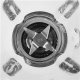 Tristar BL-4455PR frullatore 1,5 L Frullatore da tavolo 500 W Nero, Acciaio inox 6