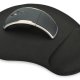 Ednet 64020 tappetino per mouse Nero 3