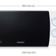 Samsung ME 711 K Bianco Superficie piana 20 L 800 W 3