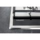 Hotpoint Ariston PKLL 751 T/IX/HAR piano cottura Nero, Acciaio inox Da incasso Gas 5 Fornello(i) 8