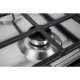 Hotpoint Ariston PKLL 751 T/IX/HAR piano cottura Nero, Acciaio inox Da incasso Gas 5 Fornello(i) 14