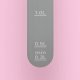 Bosch TWK7500K bollitore elettrico 1,7 L 2200 W Grigio, Rosa 7