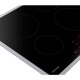 Samsung NZ64H37075K/EG piano cottura Nero, Acciaio inox Da incasso Piano cottura a induzione 4 Fornello(i) 6