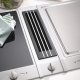 Miele CSDA 1020 Nero, Acciaio inox Da incasso Combi 4 Fornello(i) Cappa da incasso 4