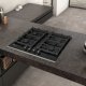 Neff TTA2649N Nero, Acciaio inox Da incasso Gas 4 Fornello(i) 4