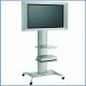 Vogel's PFT 2100 LCD/Plasma trolley/stand Argento 3
