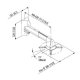 Vogel's PPS 350 Short throw projector mount 5