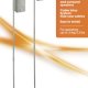 Vogel's VLS 615 PIEDISTALLO (2x) SILVER 7