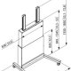Vogel's PFFE 7110 Supporto per display espositivi 2,16 m (85