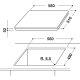 Whirlpool ACM 556/NE Nero Da incasso Piano cottura a induzione 4 Fornello(i) 6