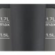Bosch TWK6A017 bollitore elettrico 1,7 L 2400 W Beige, Nero 10