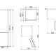 Smeg FC202PMN frigorifero con congelatore Libera installazione 360 L Beige 5