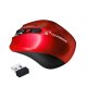 Techmade TM-XJ30-RED mouse Ufficio Ambidestro RF Wireless Ottico 1600 DPI 3