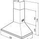 Smeg KSED72XE cappa aspirante Cappa aspirante a parete Acciaio inox 593 m³/h 3