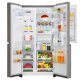 LG GSJ961PZBZ frigorifero side-by-side Libera installazione 601 L F Acciaio inox 4