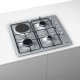 Bosch Serie 2 PBY6C5B80Q piano cottura Acciaio inox Da incasso Combi 4 Fornello(i) 3