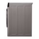 LG F14WD107TH6 lavasciuga Libera installazione Caricamento frontale Nero, Acciaio inox 14