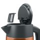 Bosch TWK4P439 bollitore elettrico 1,7 L 2400 W Nero, Oro 6